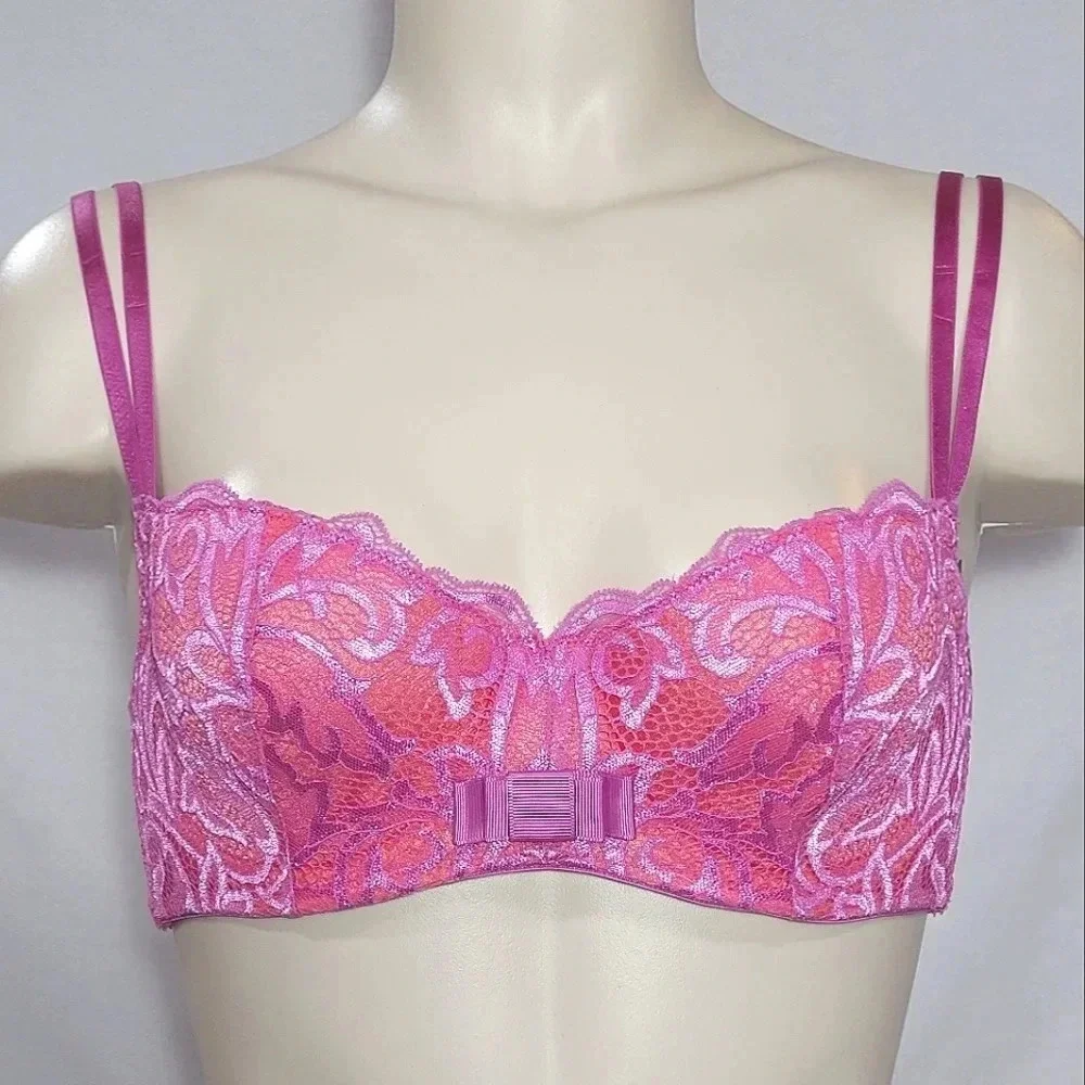 34d Paramour 135021 Sophia Contour Cut & Sew Uw Bra Nwt
